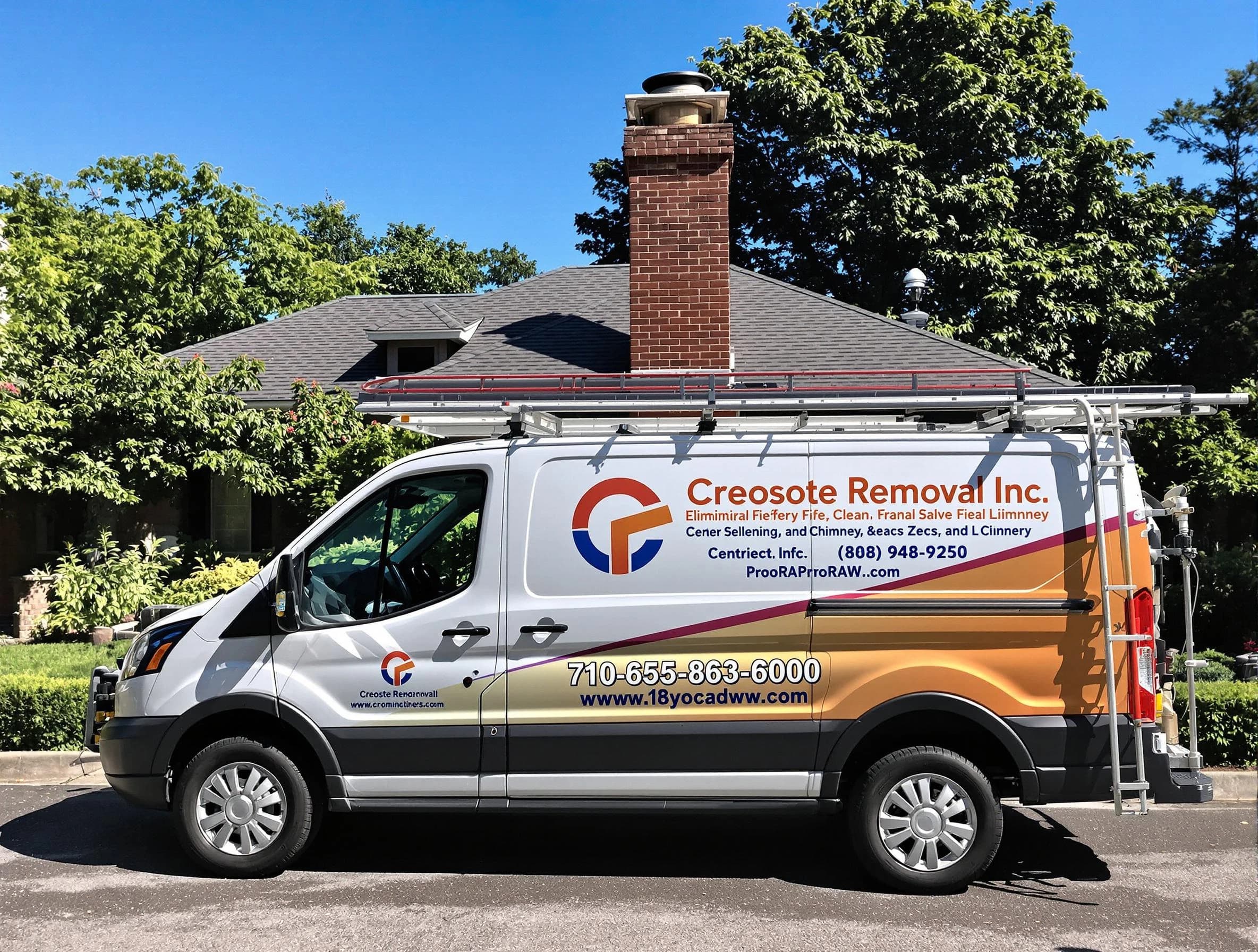 Shrewsbury Chimney Sweep technician removing creosote safely in Shrewsbury, MA