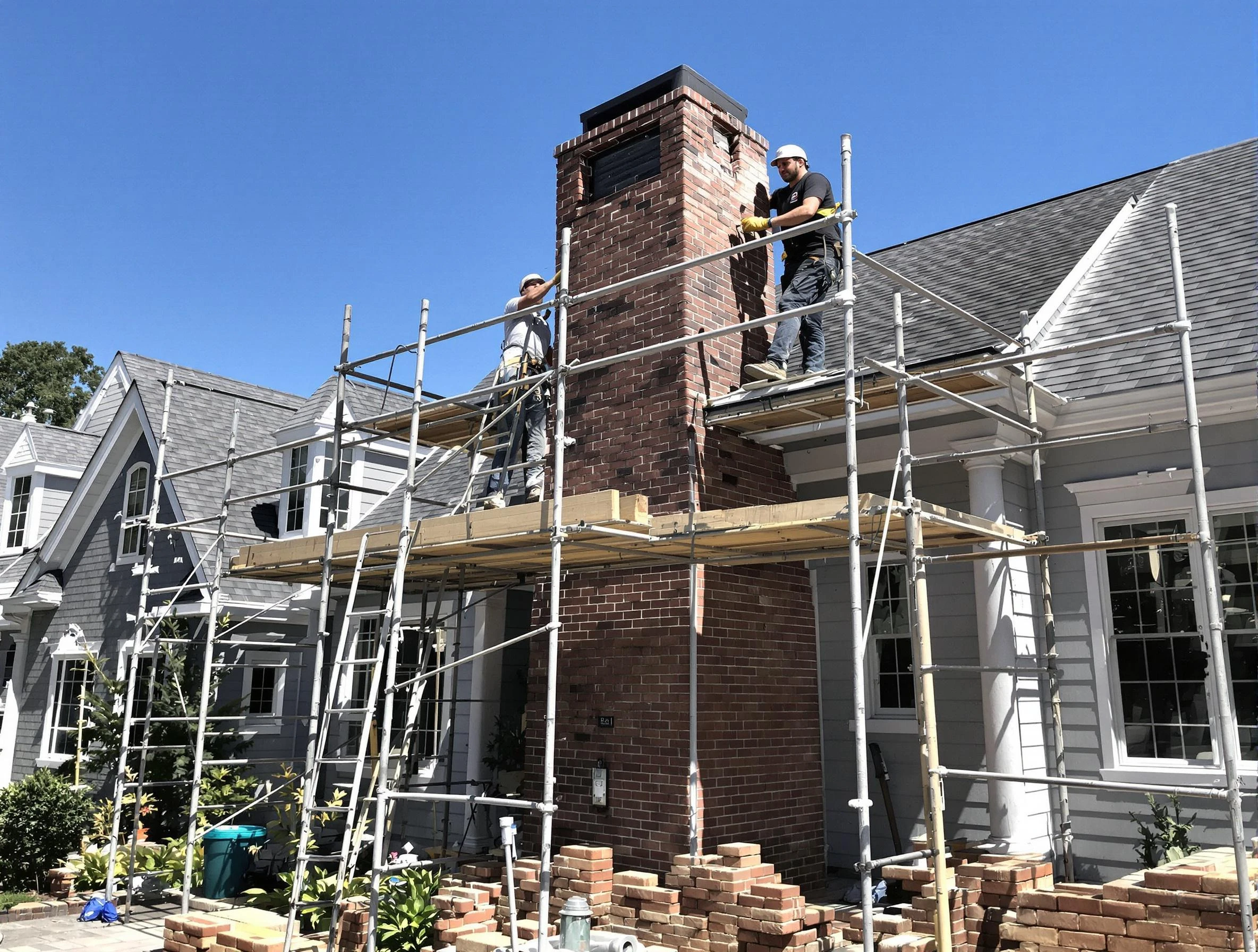 Chimney Rebuilding in Shrewsbury